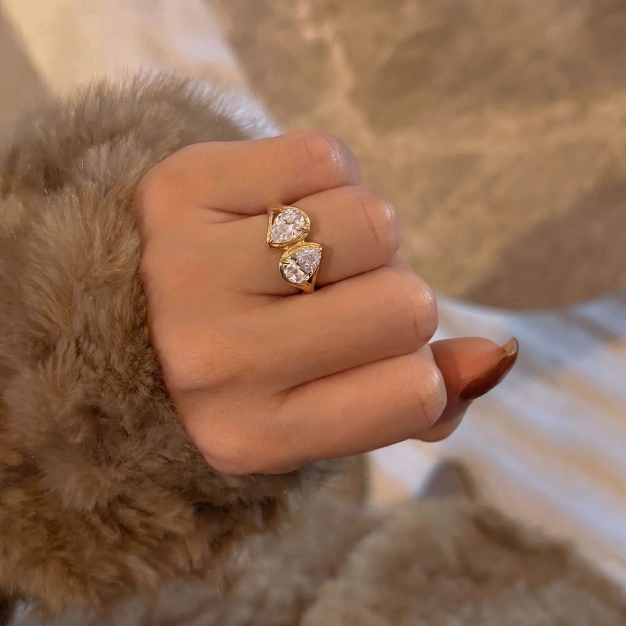 Anello Toi Et Moi Pear