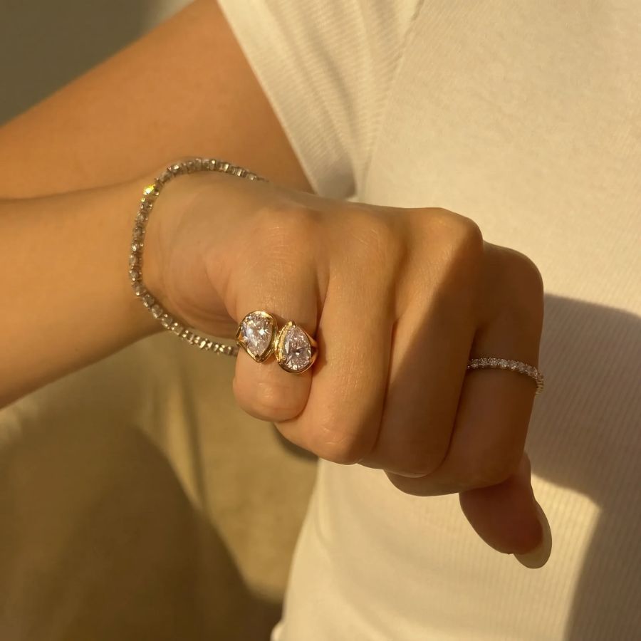 Anello Toi Et Moi Pear
