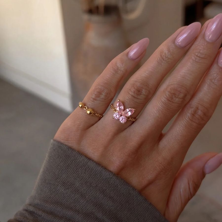 Anello Blush Butterfly