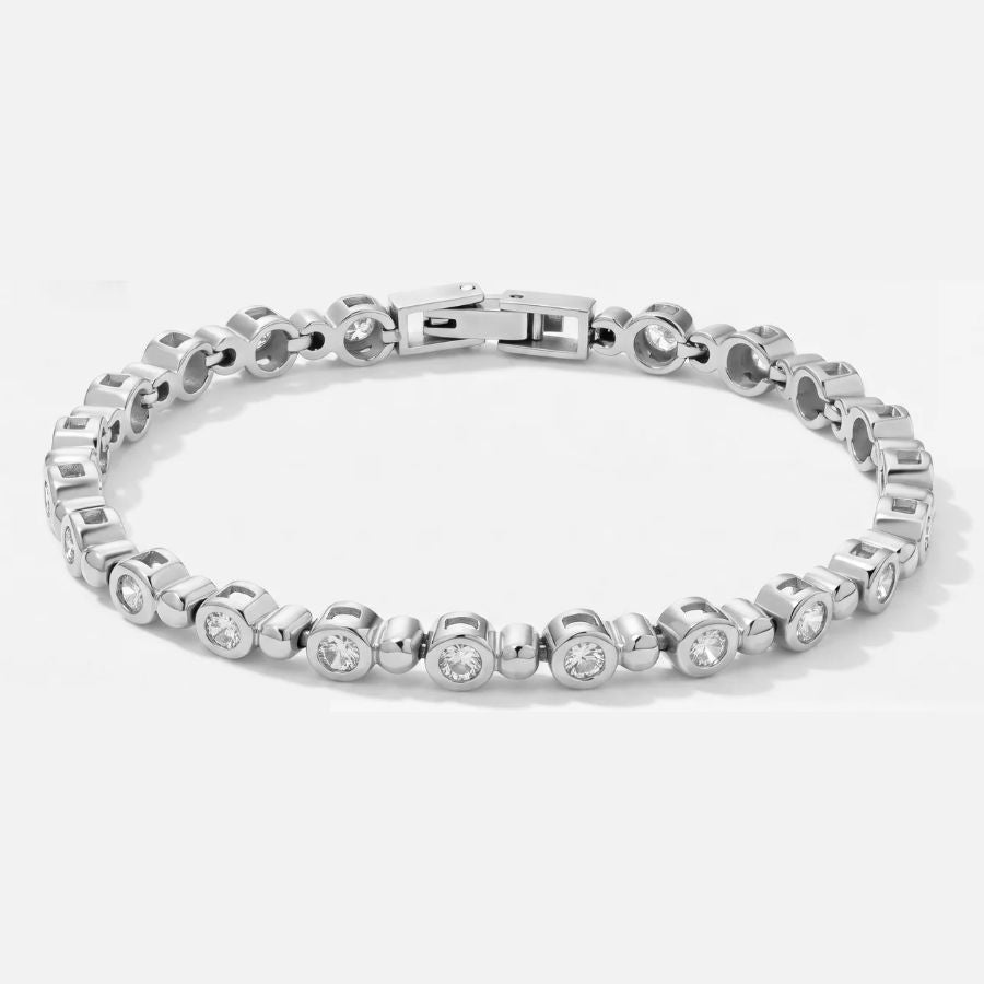 Bracciale Tennis - Perline Mini Oro