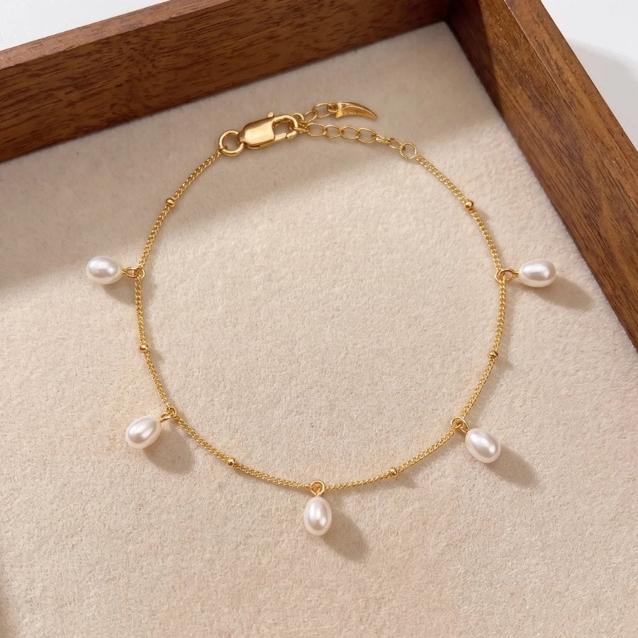 Pearl Drop Bracelet