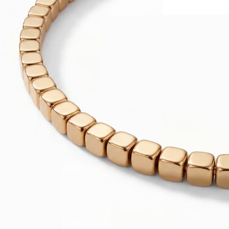 Bracciale Catena Oro - Barra a T Delicata