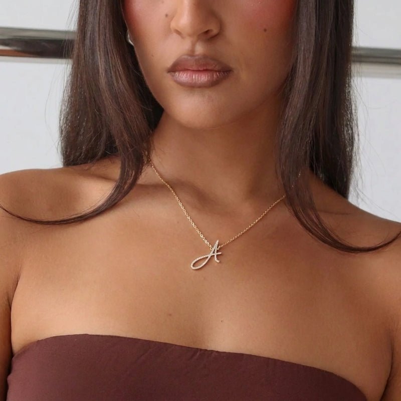 Collana Iniziale - Sydney Script Oro