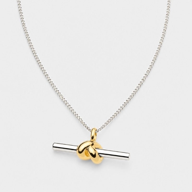Collana con Pendente T-Bar Knot - Lucy