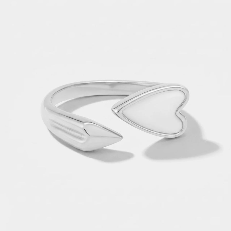 The Amor Ring worn on hand