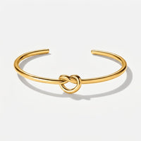 Bracciale Manetta Oro - Nodo Minimale