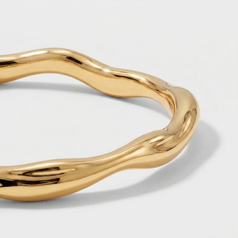 Bracciale Rigido Onda - Thea Oro