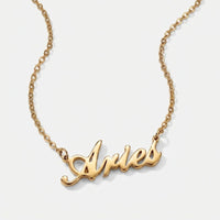 Collana Segno Zodiacale - Oro Personalizzata 12 Segni