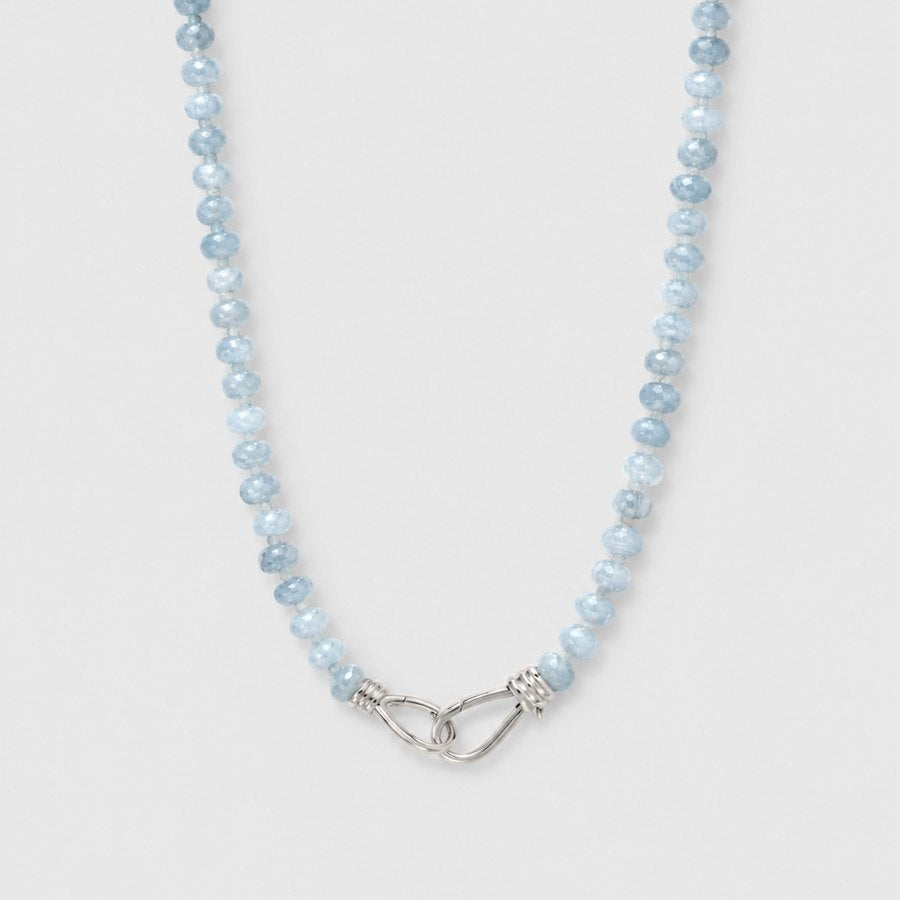 Aqua Beaded Necklace