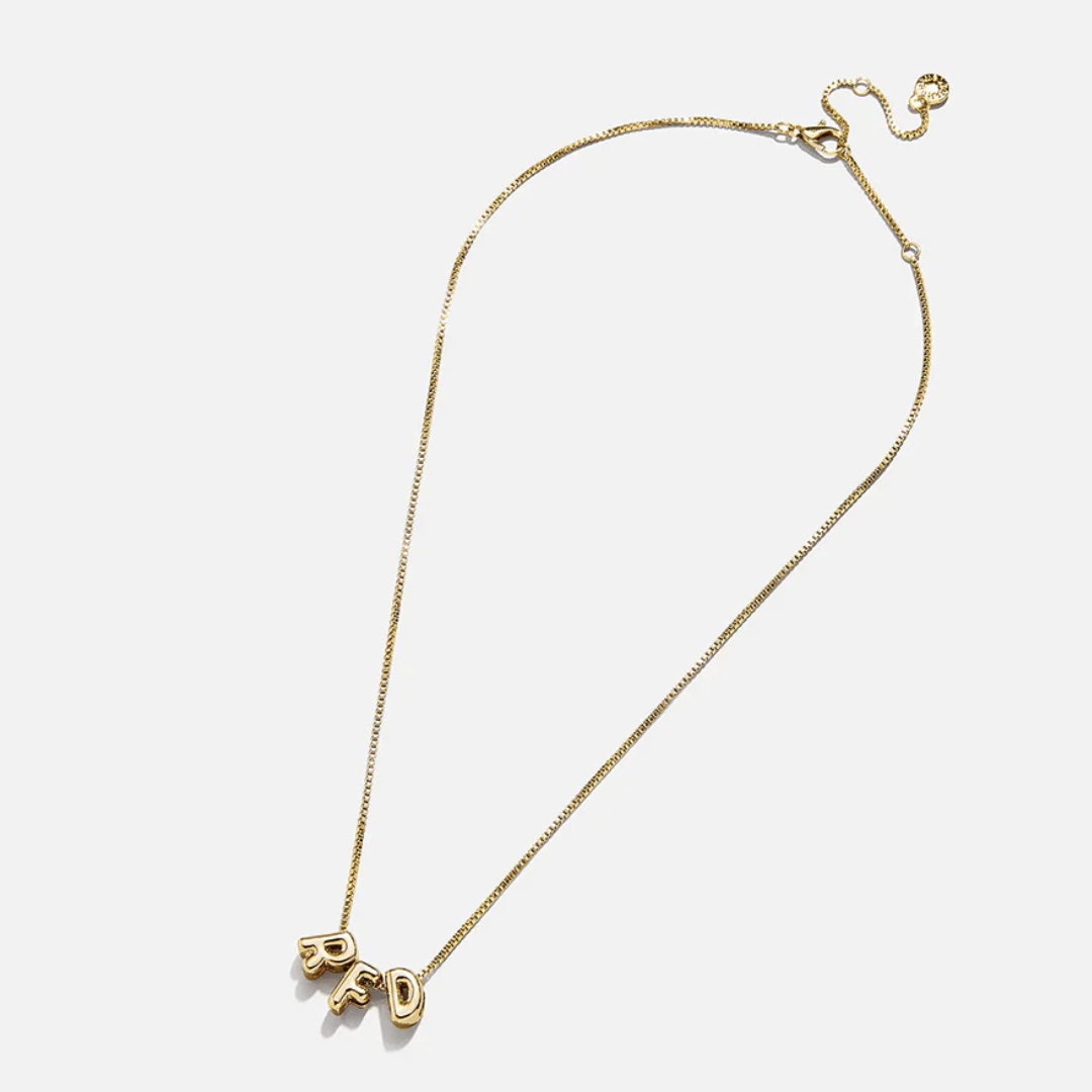 Collana Nome Bubble 3D