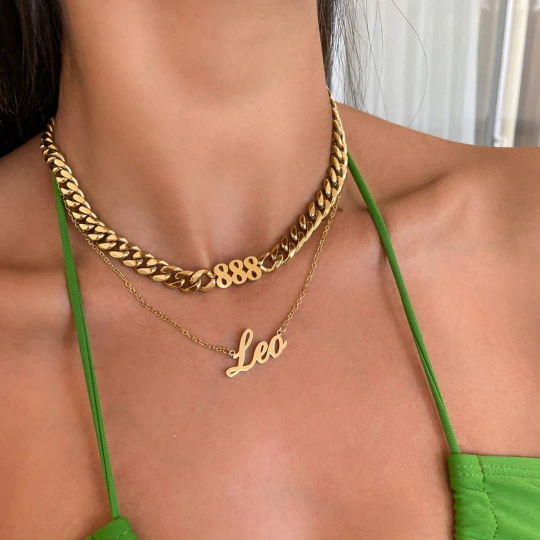 Engelszahl-Halskette