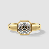Anello Statement Taglio Asscher