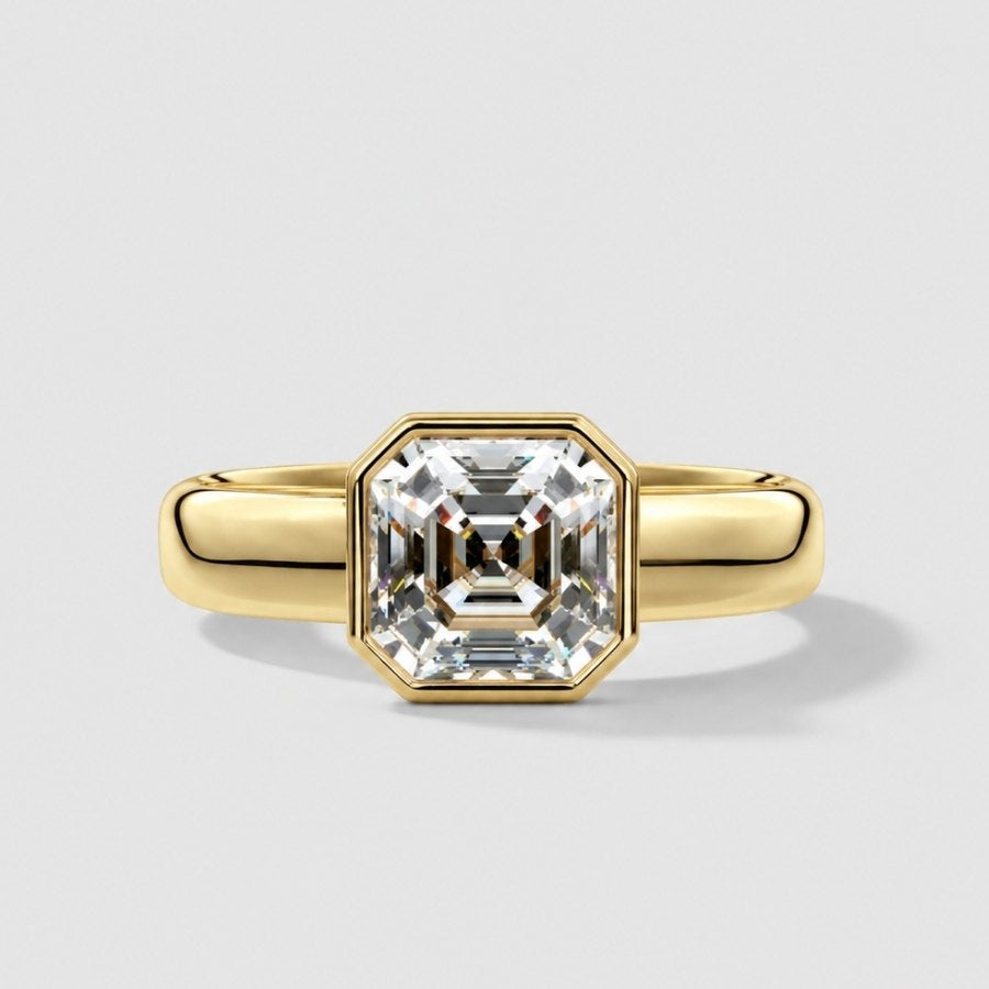 Asscher Cut Statement Ring