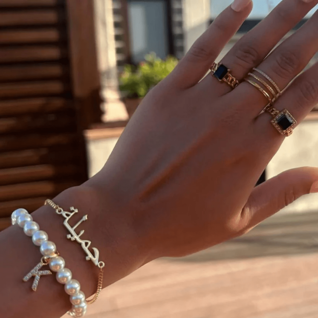 Braccialetto personalizzato con calligrafia araba