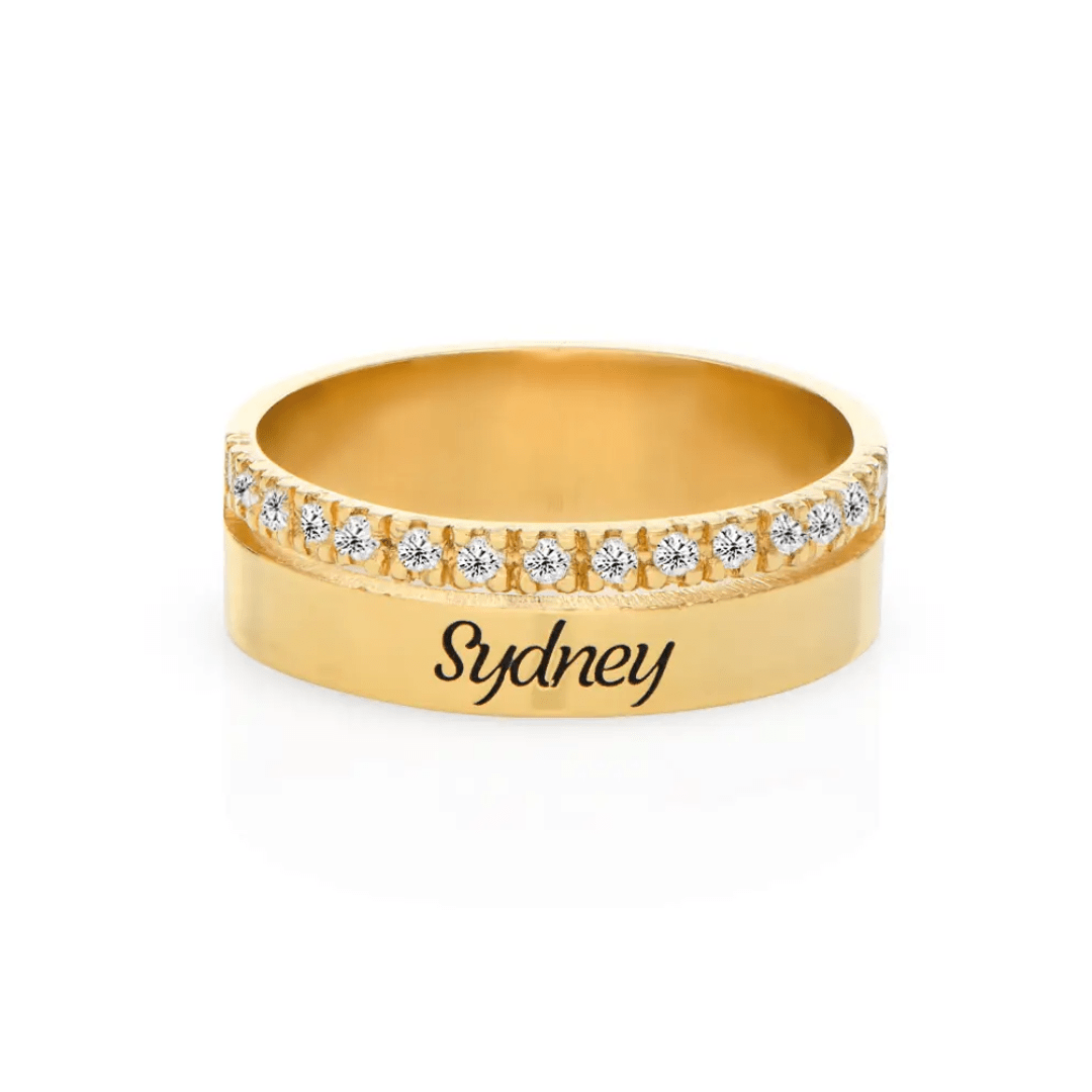 Anello a Doppia Fascia