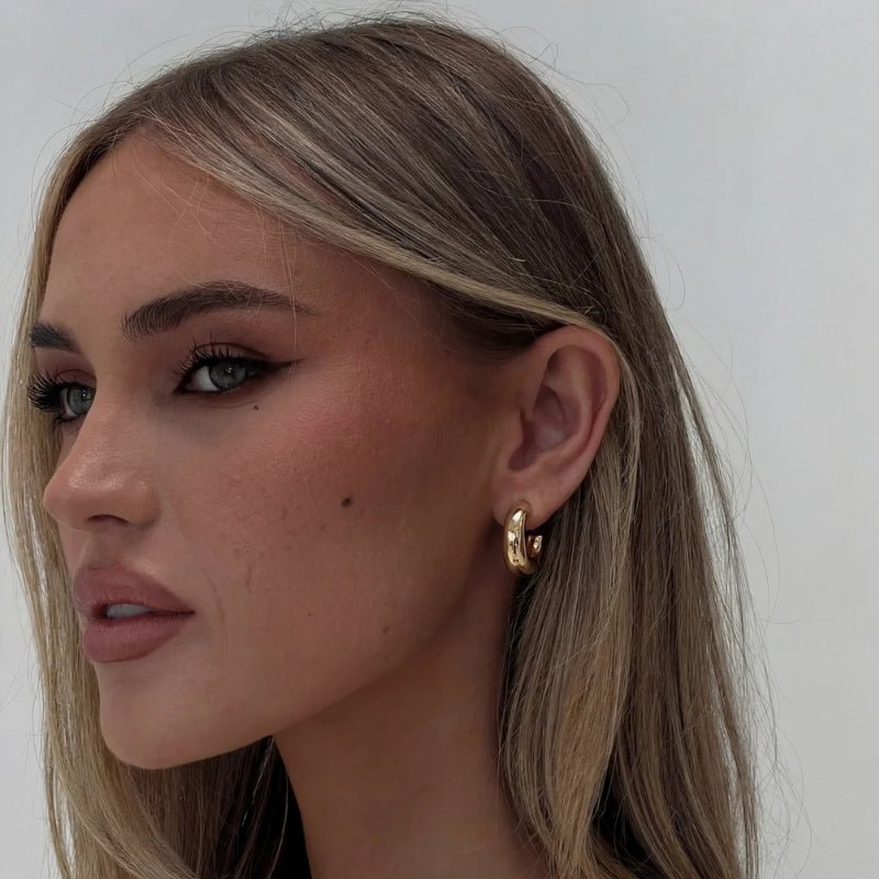 Orecchini Cerchio Oro - Nadine Imponente