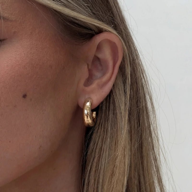 Orecchini Cerchio Oro - Nadine Imponente