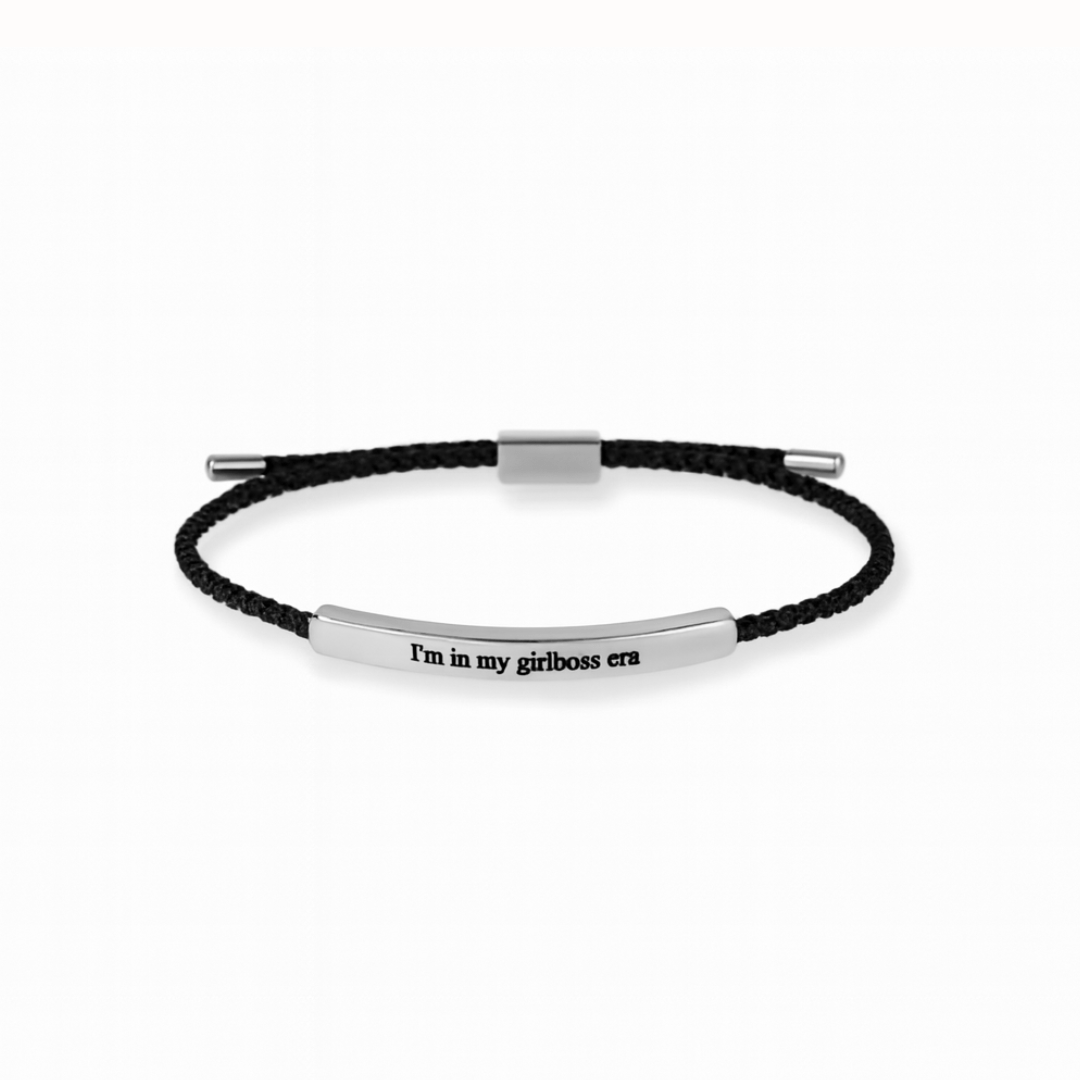 "Ich bin in meiner Girlboss-Ära" Armband