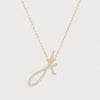 Collana Iniziale - Sydney Script Oro