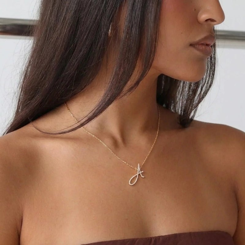 Collana Iniziale - Sydney Script Oro