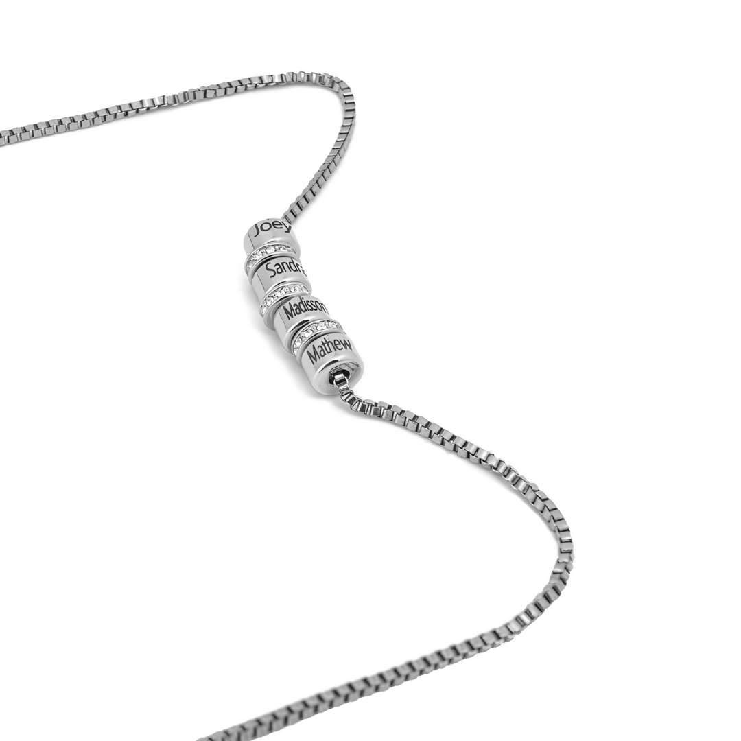 Namenskette mit mehreren Ringen