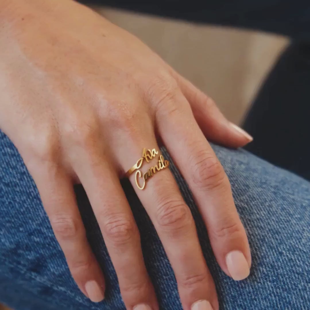 Anello Personalizzato Duo