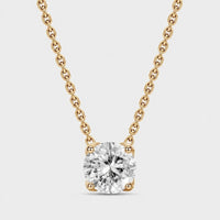 Collana Solitario Rotondo Brillante