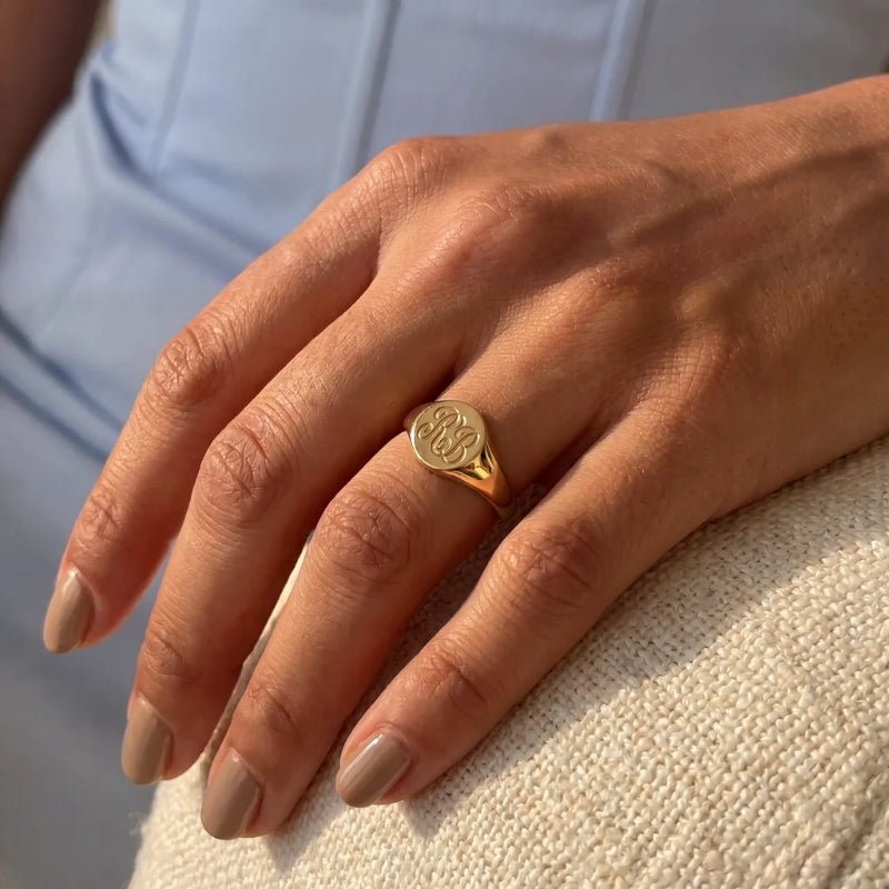 Signet Anello - Monogram Personalizzato