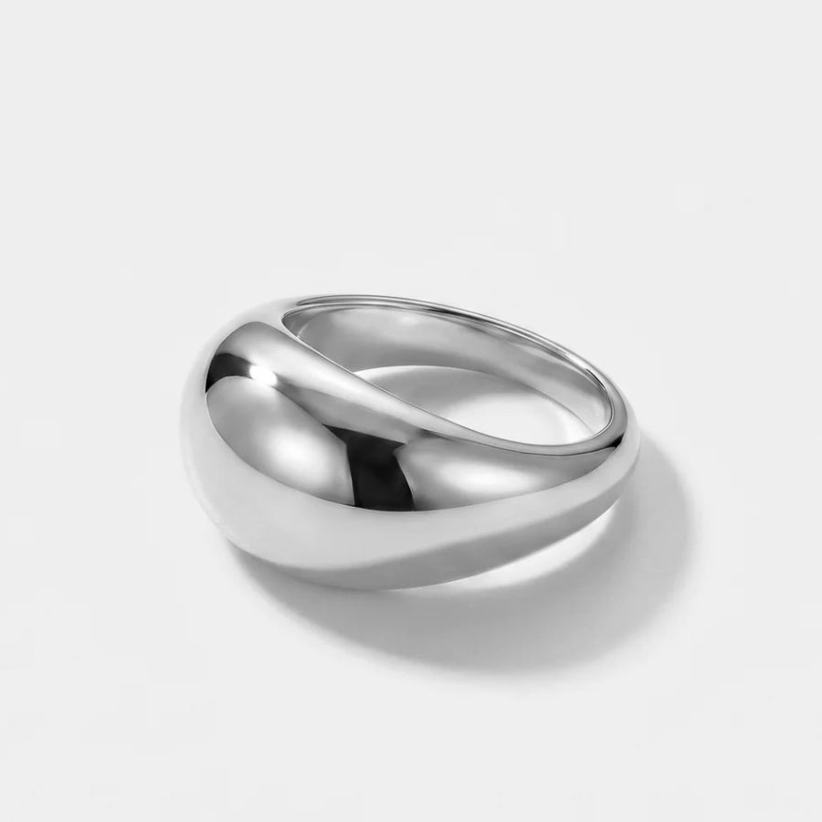 The Dome Ring worn on hand