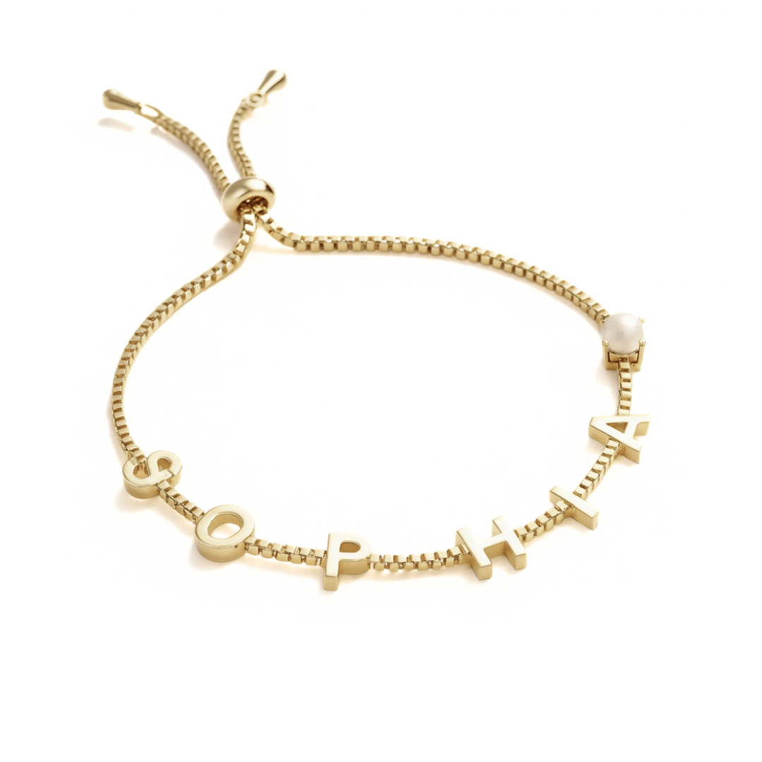 Das personalisierte Geburtssteinarmband