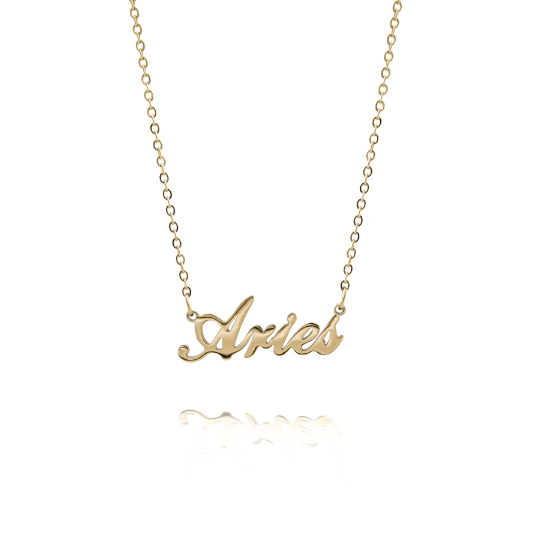 Collana personalizzata con segno zodiacale